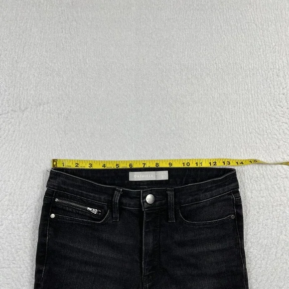 Athleta Jeans Womens 2 Sculptek Ultra Skinny Zip‎ Carbon Performance Minimal - Picture 12 of 16